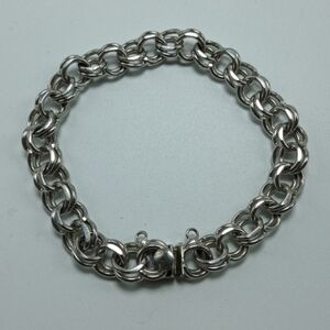 Vintage sterling charm bracelet